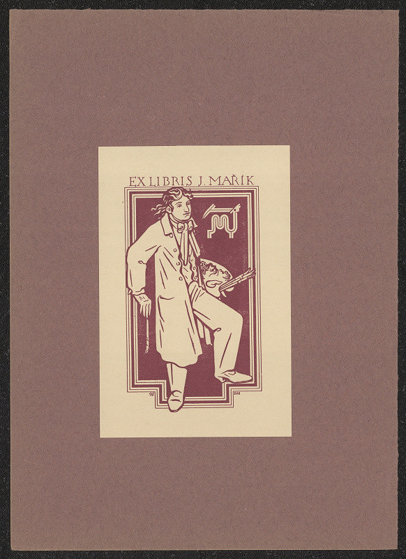 Jaroslav Mařík – Ex libris J. Mařík 