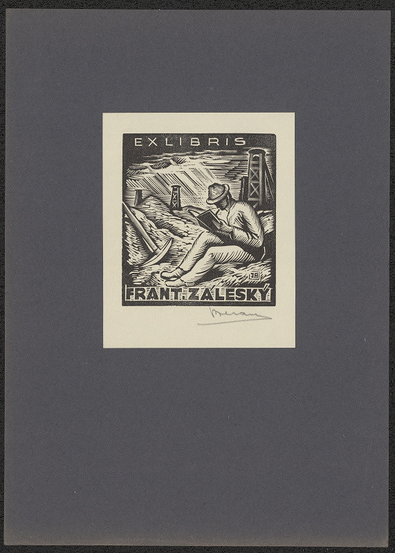 Jaro (Jaroslav) Beran – Exlibris Frant.Záleský 