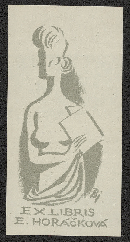 František Bidlo – Exlibris Ema Horáčková 