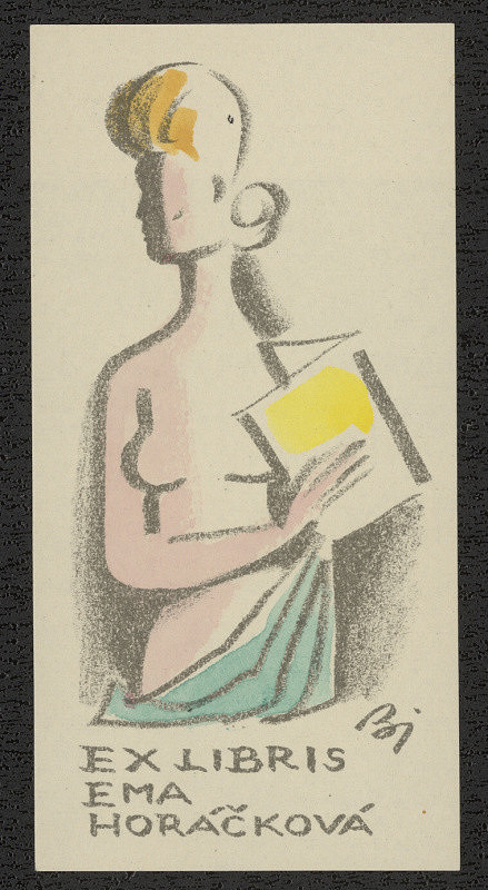 František Bidlo – Exlibris Ema Horáčková 