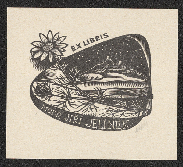Otakar Mařík-Fils – Ex libris MUDr. Jiří Jelínek 
