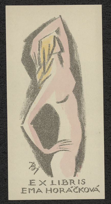 František Bidlo – Exlibris Ema Horáčková 