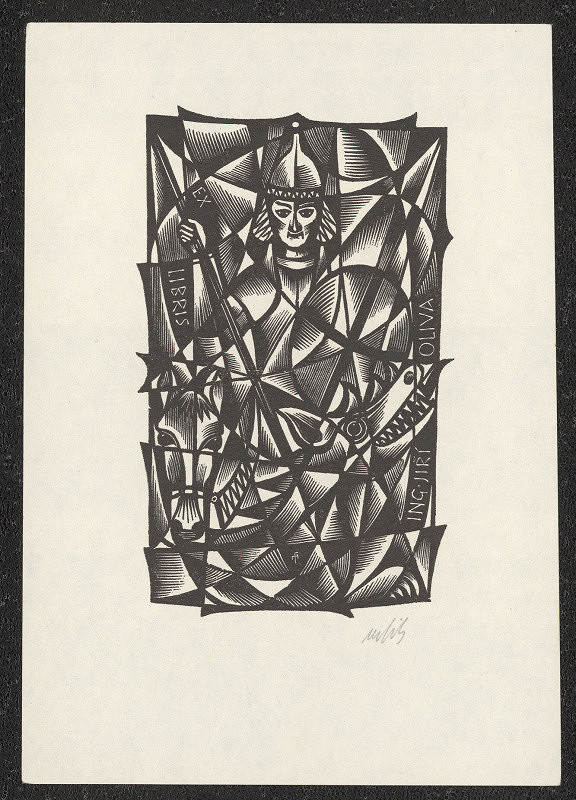 Otakar Mařík-Fils – Ex libris Ing. Jiří Oliva 