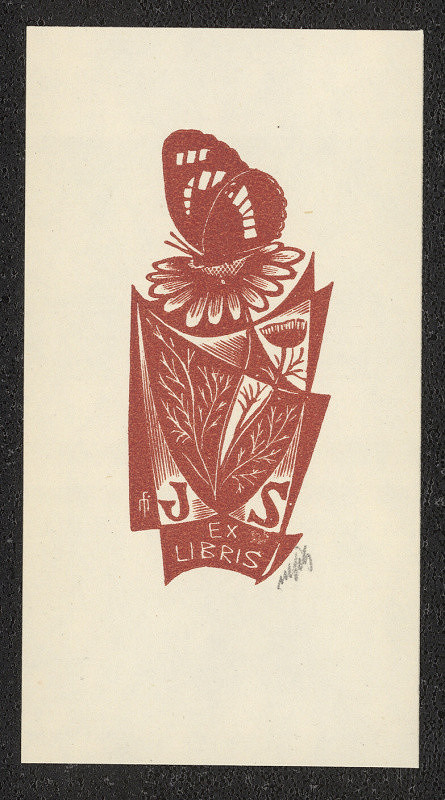 Otakar Mařík-Fils – J. S. Ex libris 