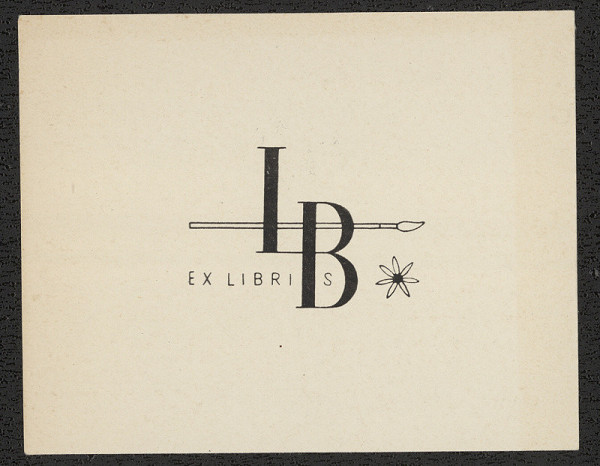 Ludovít Blaho – Exlibris LB 