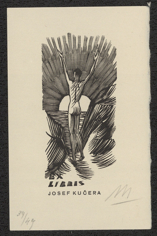 Václav Mašek – Ex libris Josef Kučera 