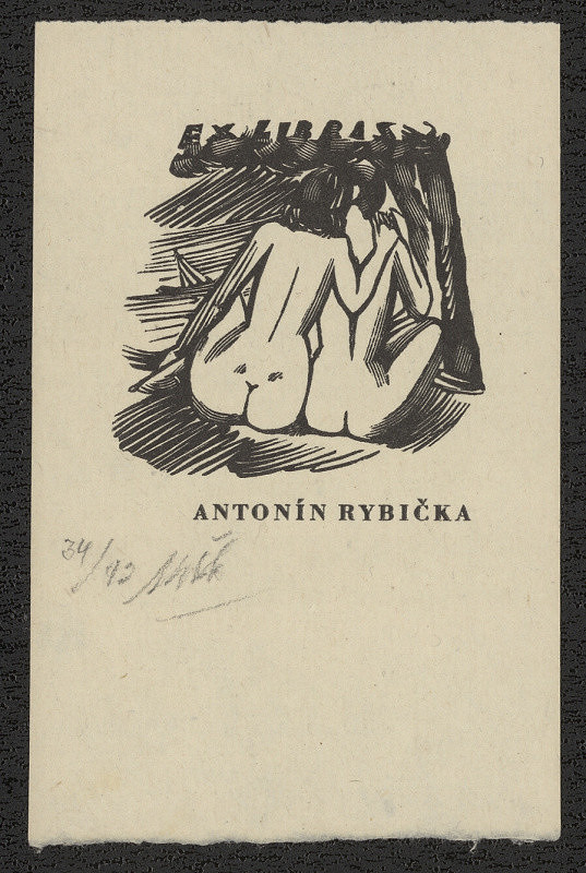 Václav Mašek – Ex libris Anton Rybička 