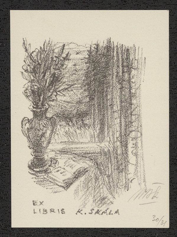 Václav Mašek – Ex libris K. Skála 