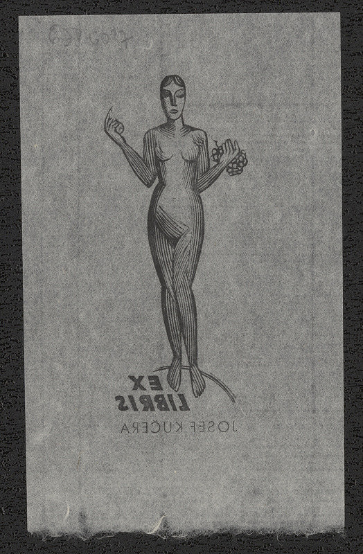 Václav Mašek – Ex libris Josef Kučera 