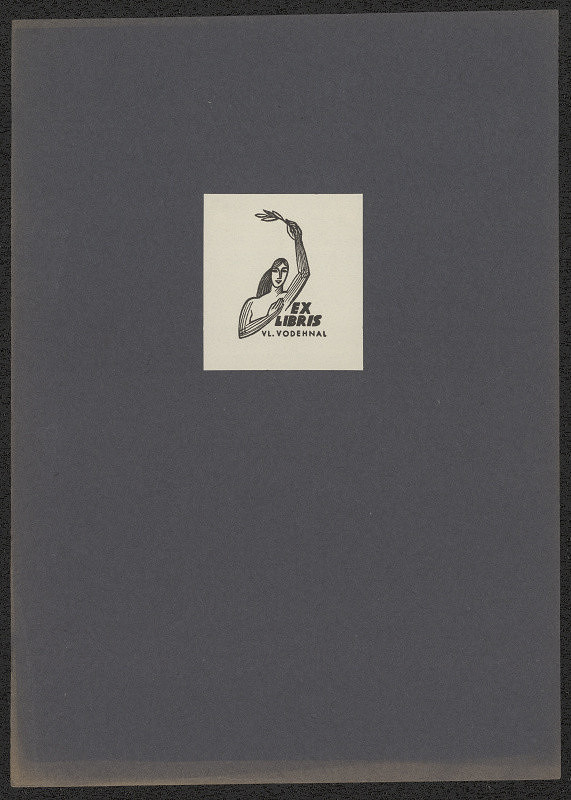 Václav Mašek – Ex libris Vl. Vodehnal 