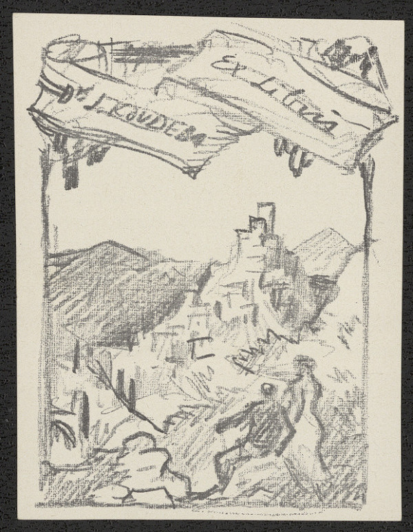 Hugo Boettinger (pseud. Dr.Desiderius) – Exlibris Dr. J. Koudela 