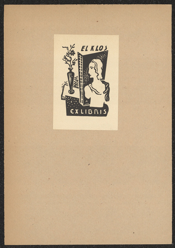 Jaroslav Melichárek – Ex libris EL Klos 