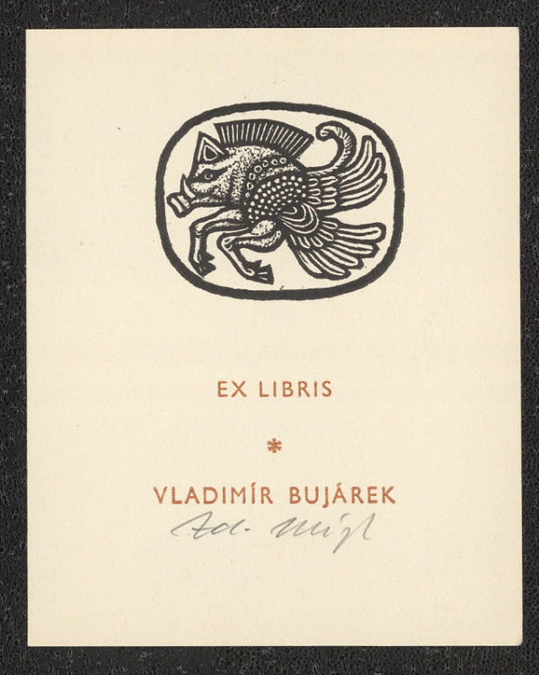 Zdeněk Mézl – Ex libris Vladimír Bujárek 
