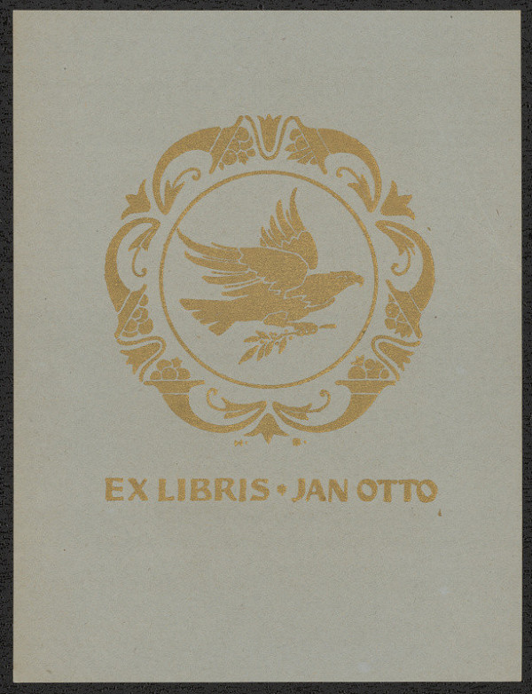 Hugo Boettinger (pseud. Dr.Desiderius) – Exlibris Jan Otto 