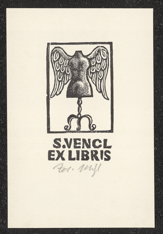 Zdeněk Mézl – S. Vencl Ex libris 