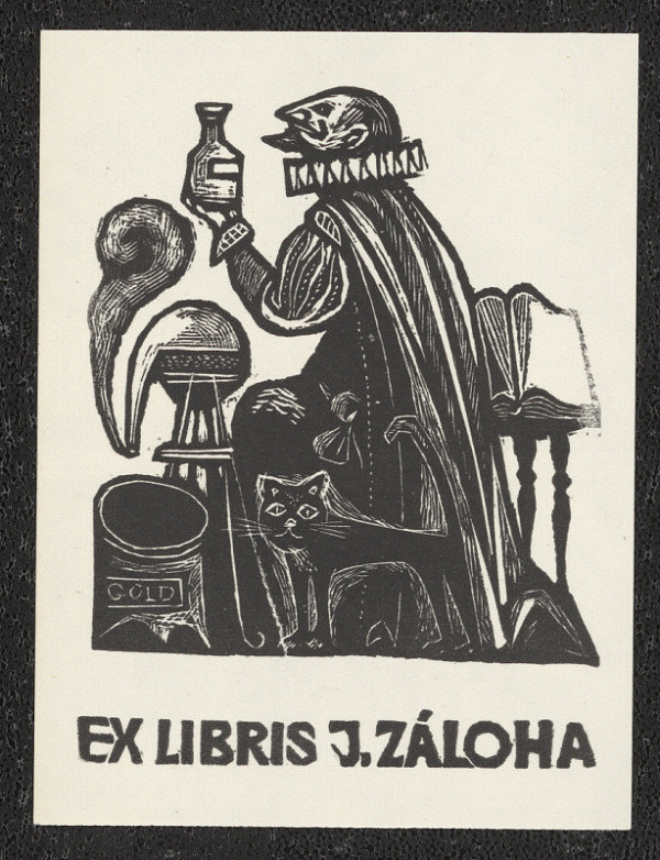 Zdeněk Mézl – Ex libris J. Záloha 