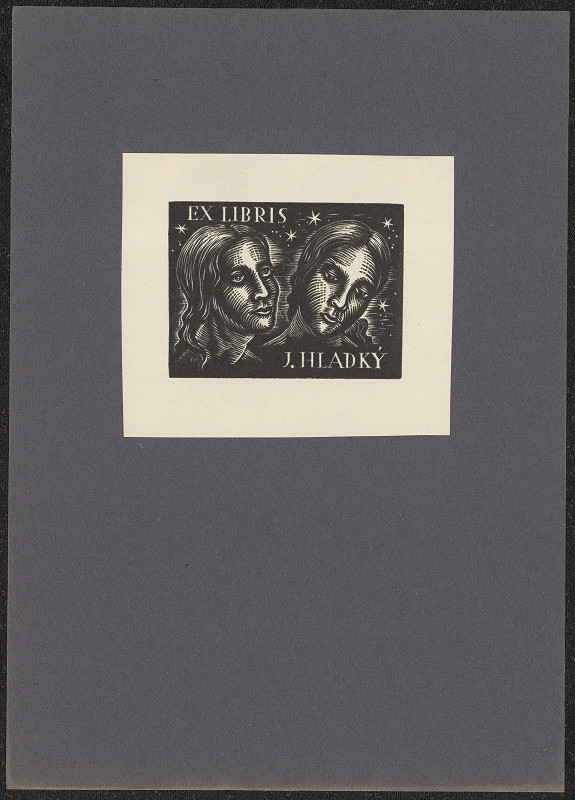 František Mervart – Ex libris J. Hladký 