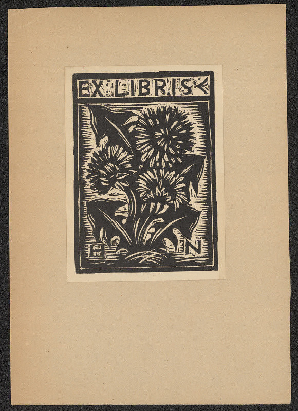 (Viktor?) Mydlo – Ex libris H N 