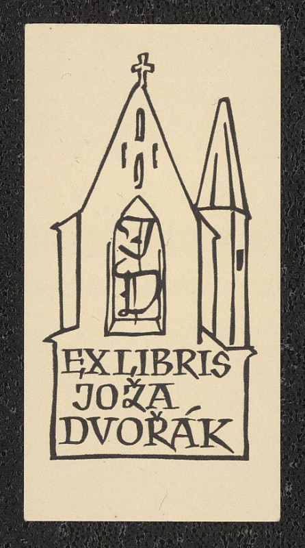 Oldřich Menhart – Ex libris Joža Dvořák 