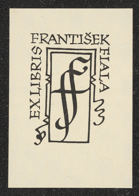 Oldřich Menhart – Ex libris František Fiala 