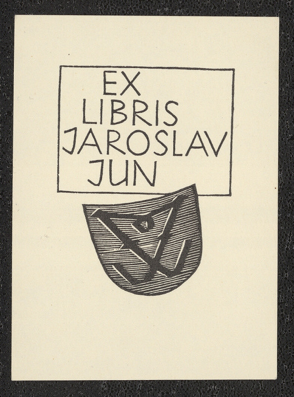 Oldřich Menhart – Ex libris Jaroslav Jun 
