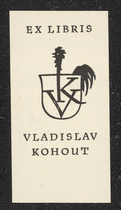 Oldřich Menhart – Ex libris Vladislav Kohout 