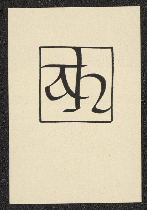 Oldřich Menhart – a h (Anna Hodná) 