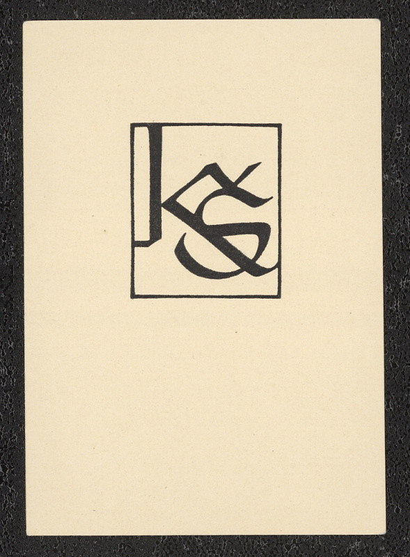 Oldřich Menhart – K Š (Karel Šmíd) 