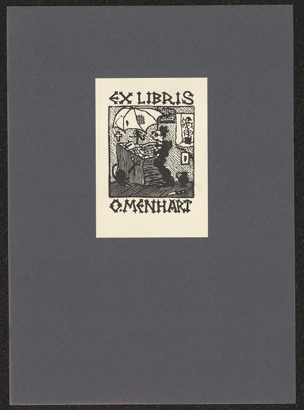 Oldřich Menhart – Ex libris O. Menhart 