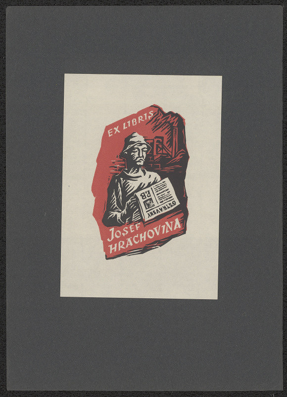 Václav Bilovský – Exlibris Josef Hrachovina 
