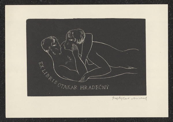 Rastislav Michal – Ex libris Otakar Hradečný 