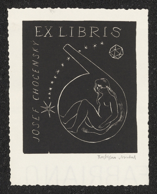 Rastislav Michal – Ex libris Josef Chocenský, Sublimace 