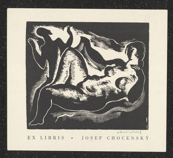 Rastislav Michal – Ex libris Josef Chocenský 