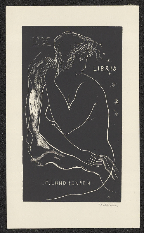 Rastislav Michal – Ex libris C. Lund Jensen 