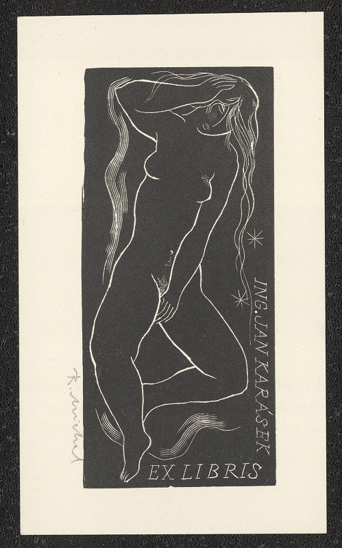 Rastislav Michal – Ex libris Ing. Jan Karásek 