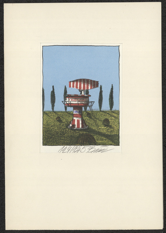 Tomáš Bím – Exlibris V. Baštinec 