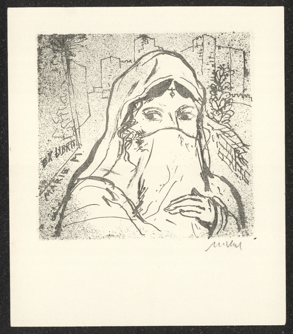 Rastislav Michal – Ex libris Marie M (Martinovská) 