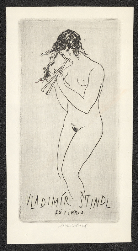 Rastislav Michal – Ex libris  Vladimír Štindl 