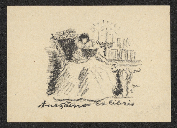 Eduard Milén – Anežčino Exlibris 