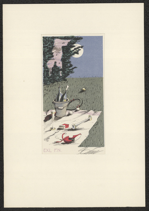 Tomáš Bím – Exlibris F. N. 