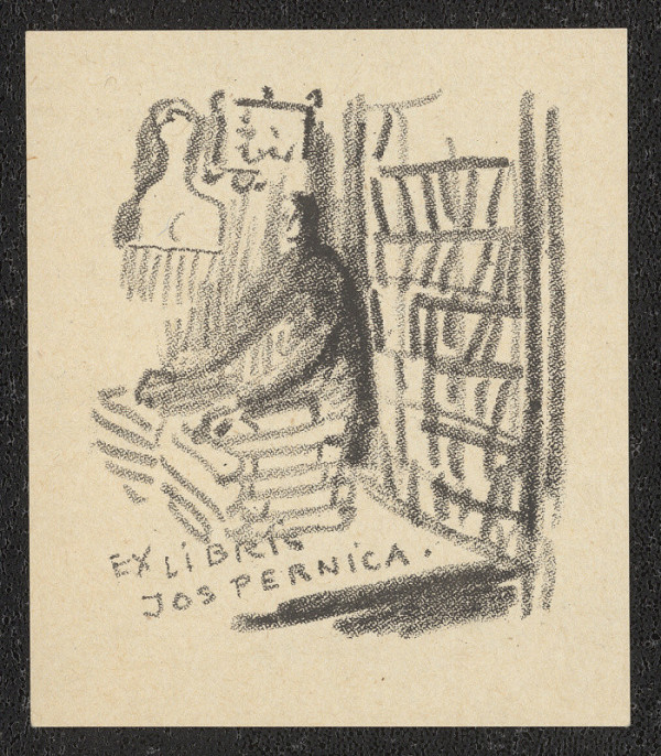 Eduard Milén – Ex libris Jos. Pernica 