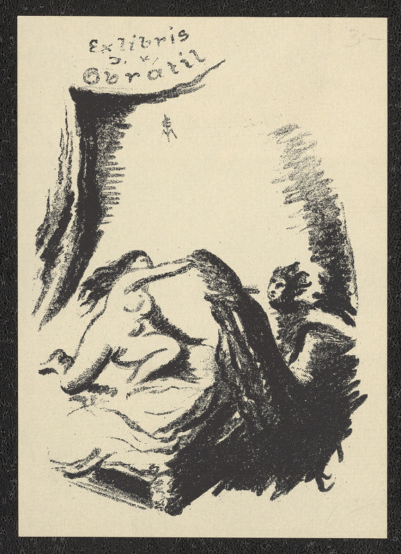 Eduard Milén – Ex libris J. K. Obrátil 