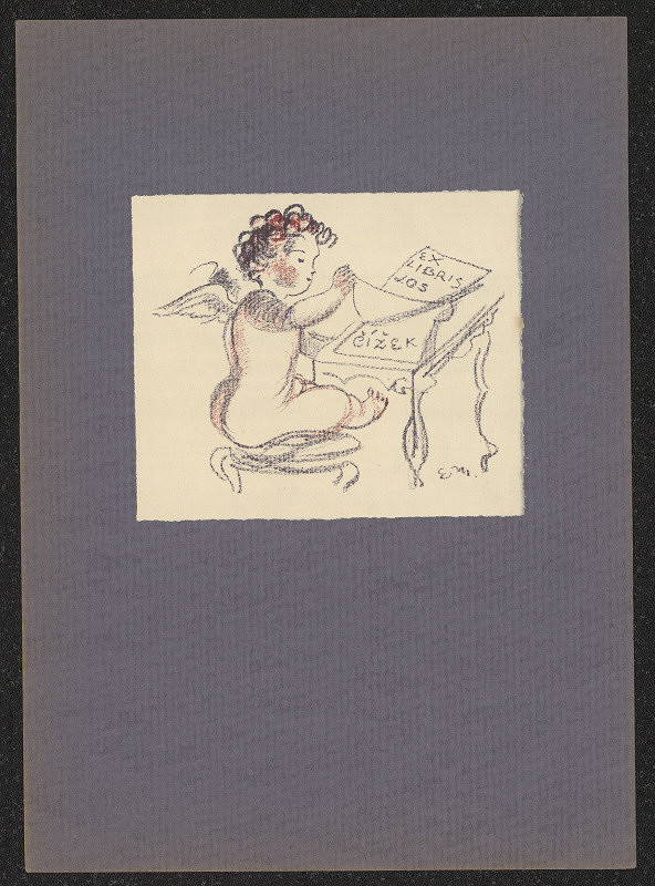 Eduard Milén – Ex libris Jos. Čížek 