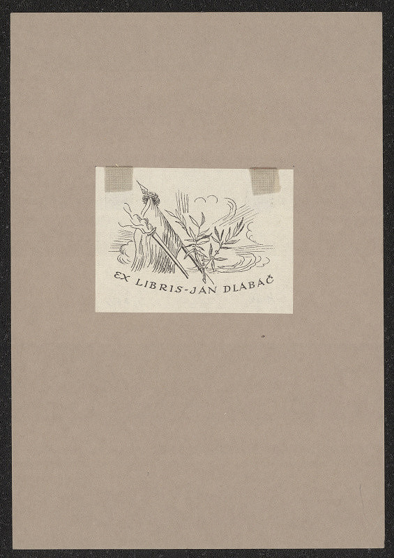 Eduard Milén – Ex libris Jan Dlabáč 