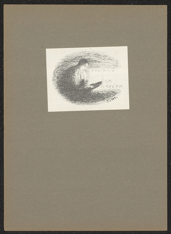 Eduard Milén – Ex libris St. Křeček 