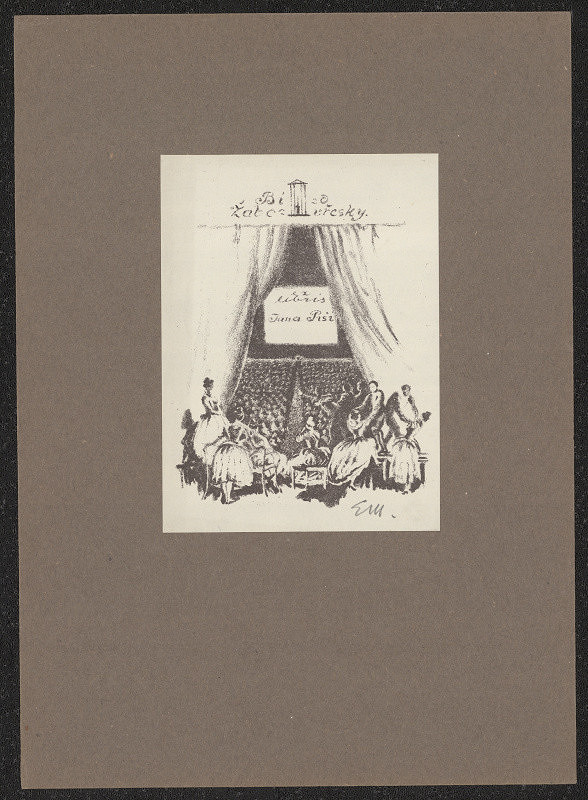 Eduard Milén – Ex libris Jana Píši. Bio Žabovřesky 