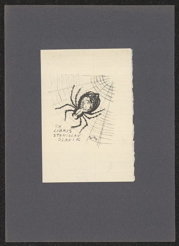 Eduard Milén – Ex libris Stanislav Slavík 