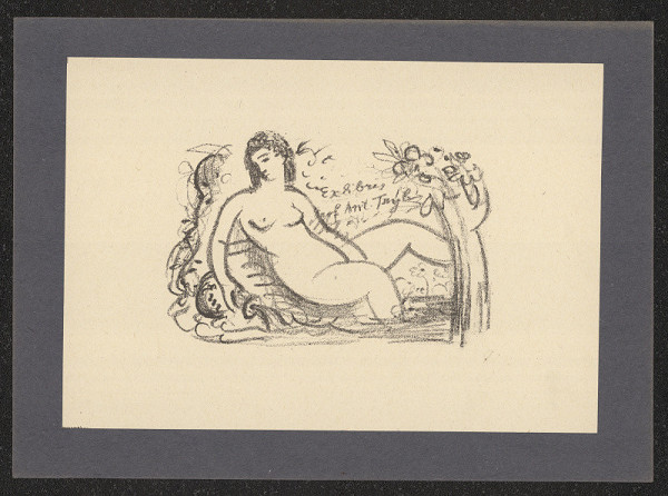 Eduard Milén – Ex libris Prof. Ant. Trýb 