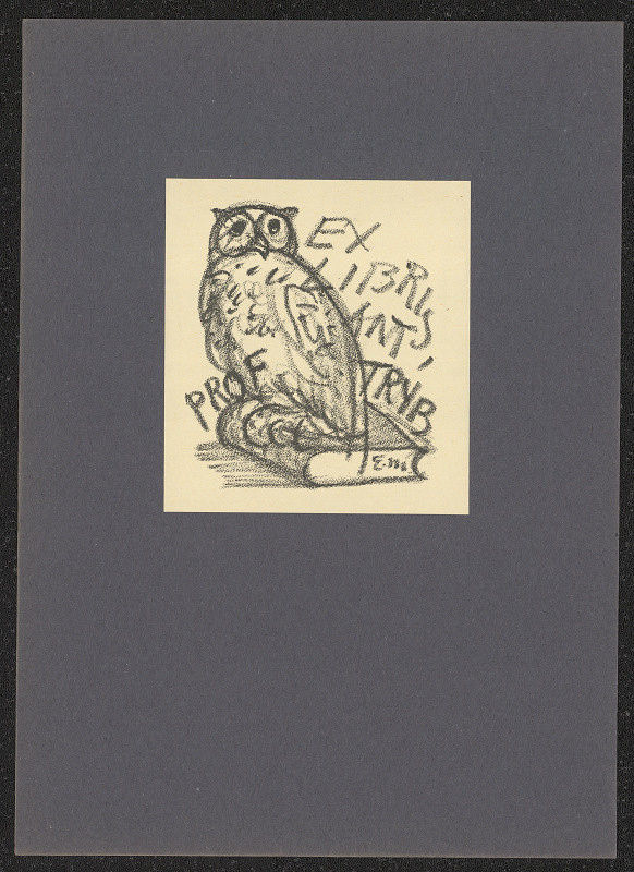 Eduard Milén – Ex libris Prof. Ant. Trýb 