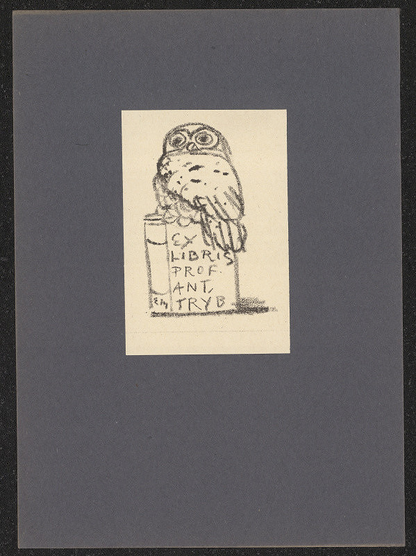 Eduard Milén – Ex libris Prof. Ant. Trýb 